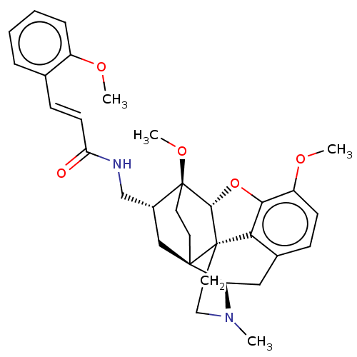 Chemical structure of BindingDB Monomer ID 50027240