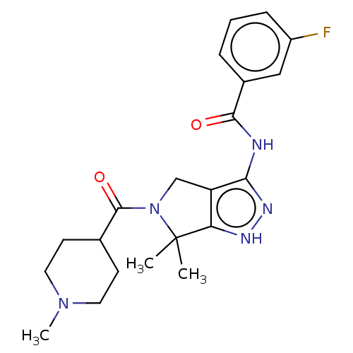 Chemical structure of BindingDB Monomer ID 50027416