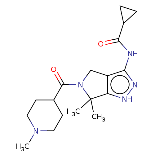 Chemical structure of BindingDB Monomer ID 50027424
