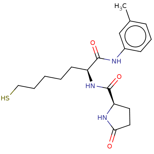Chemical structure of BindingDB Monomer ID 50027501