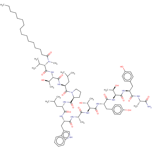 Chemical structure of BindingDB Monomer ID 50027833