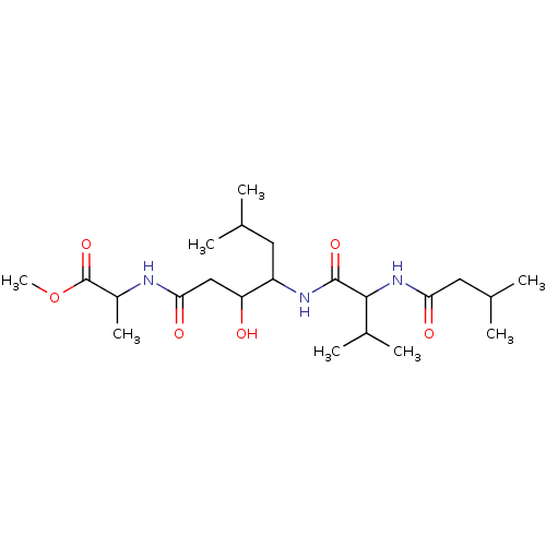 Chemical structure of BindingDB Monomer ID 50027916