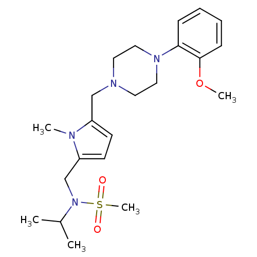 Chemical structure of BindingDB Monomer ID 50029292
