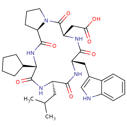 Chemical structure of BindingDB Monomer ID 50029354