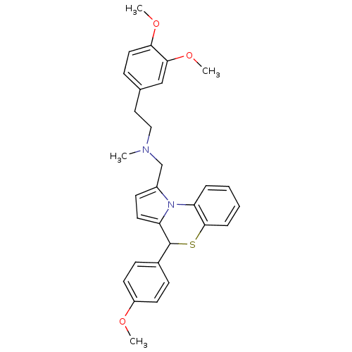 Chemical structure of BindingDB Monomer ID 50029426