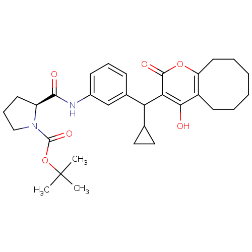 Chemical structure of BindingDB Monomer ID 50029525