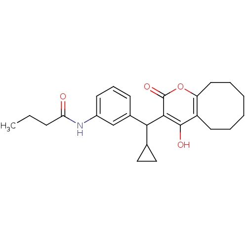 Chemical structure of BindingDB Monomer ID 50029544