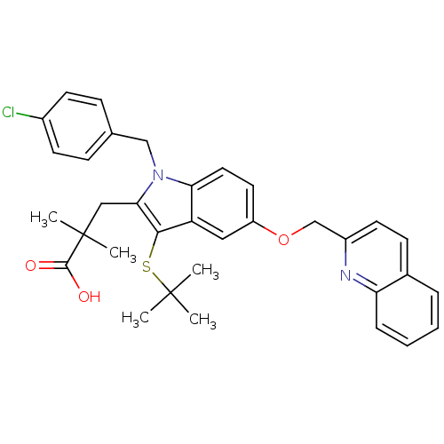 Chemical structure of BindingDB Monomer ID 50029559