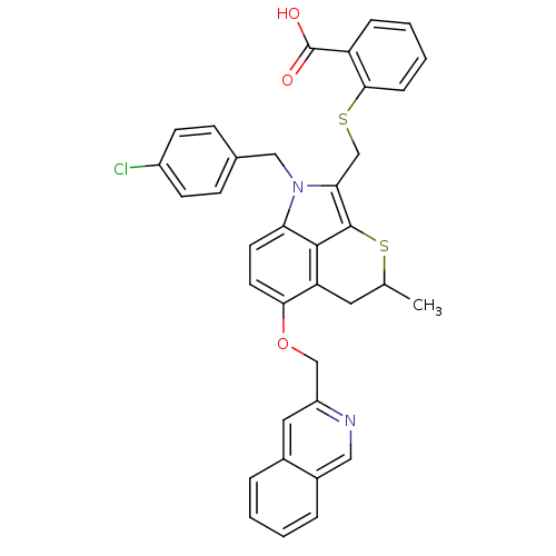 Chemical structure of BindingDB Monomer ID 50029565