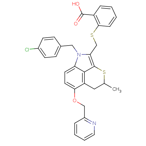 Chemical structure of BindingDB Monomer ID 50029567
