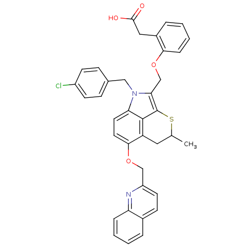 Chemical structure of BindingDB Monomer ID 50029570
