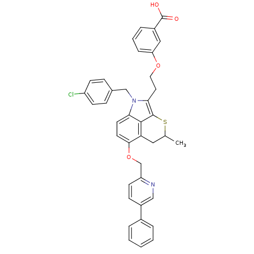 Chemical structure of BindingDB Monomer ID 50029574
