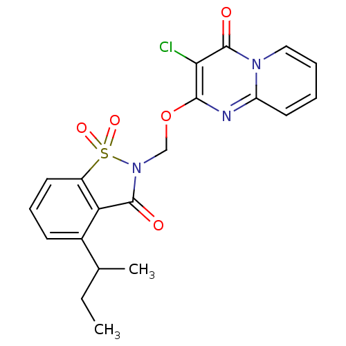 Chemical structure of BindingDB Monomer ID 50029694