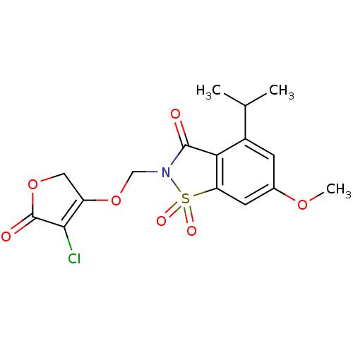 Chemical structure of BindingDB Monomer ID 50029712