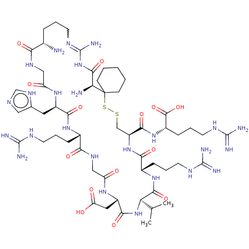 Chemical structure of BindingDB Monomer ID 50030042