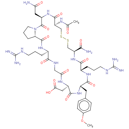 Chemical structure of BindingDB Monomer ID 50030054