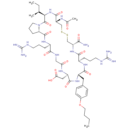 Chemical structure of BindingDB Monomer ID 50030059