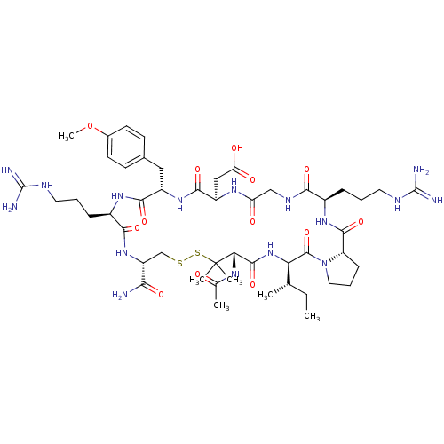 Chemical structure of BindingDB Monomer ID 50030062