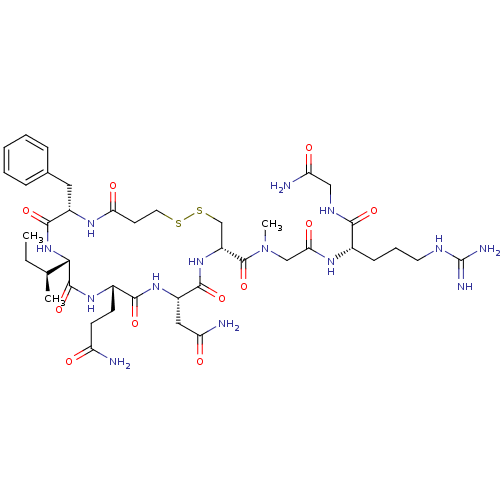 Chemical structure of BindingDB Monomer ID 50030079