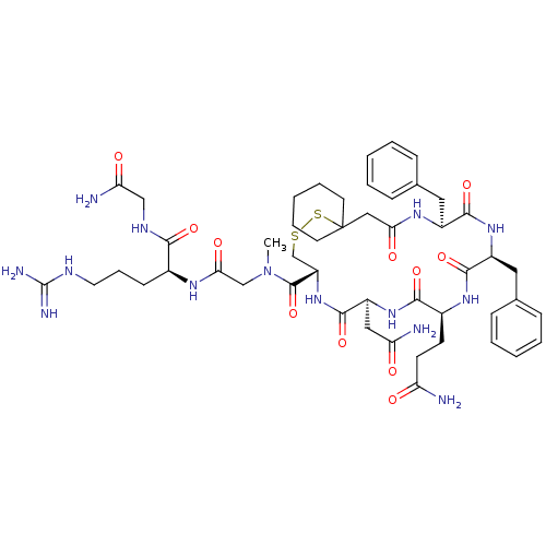 Chemical structure of BindingDB Monomer ID 50030081