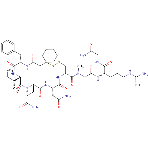Chemical structure of BindingDB Monomer ID 50030083