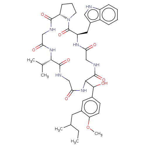 Chemical structure of BindingDB Monomer ID 50030095