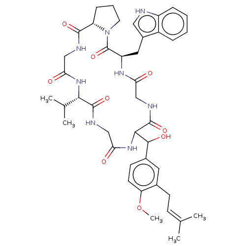 Chemical structure of BindingDB Monomer ID 50030096