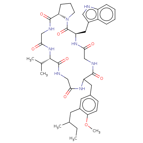 Chemical structure of BindingDB Monomer ID 50030099