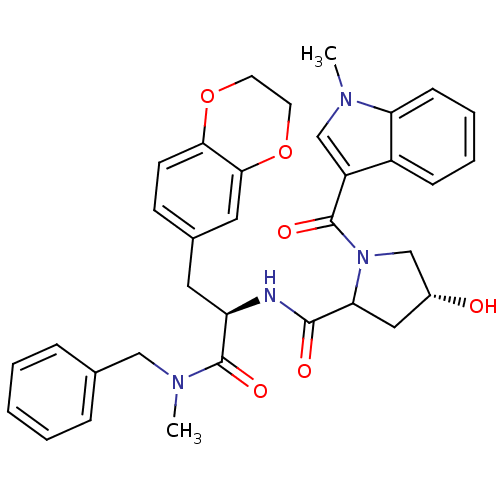 Chemical structure of BindingDB Monomer ID 50030174
