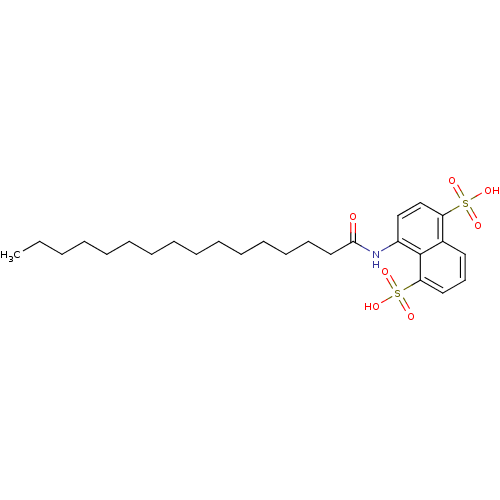 Chemical structure of BindingDB Monomer ID 50030215
