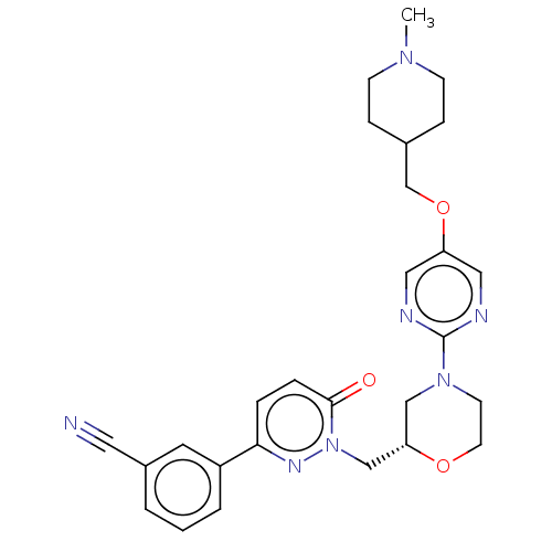 Chemical structure of BindingDB Monomer ID 50030284
