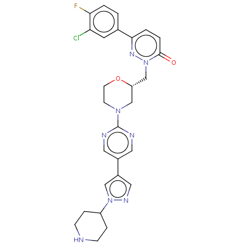 Chemical structure of BindingDB Monomer ID 50030296