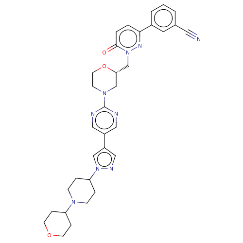 Chemical structure of BindingDB Monomer ID 50030302