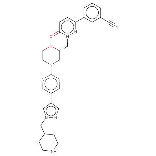 Chemical structure of BindingDB Monomer ID 50030312