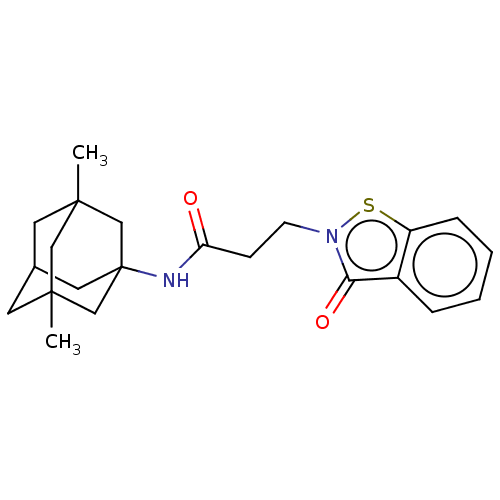 Chemical structure of BindingDB Monomer ID 50030323