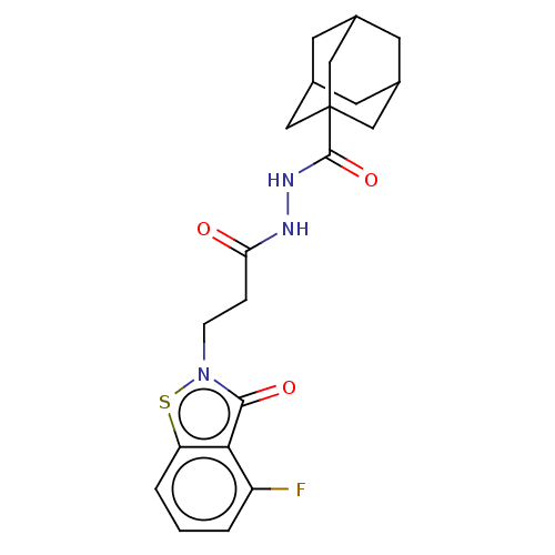 Chemical structure of BindingDB Monomer ID 50030337