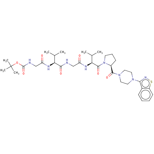 Chemical structure of BindingDB Monomer ID 50030390