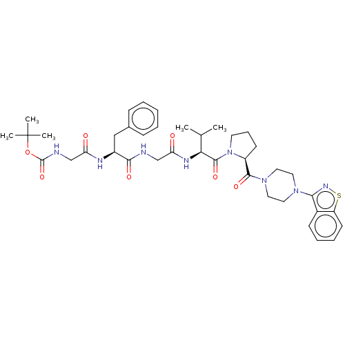 Chemical structure of BindingDB Monomer ID 50030391