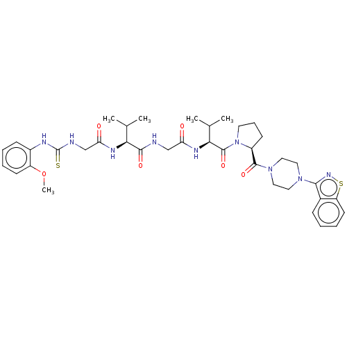 Chemical structure of BindingDB Monomer ID 50030398