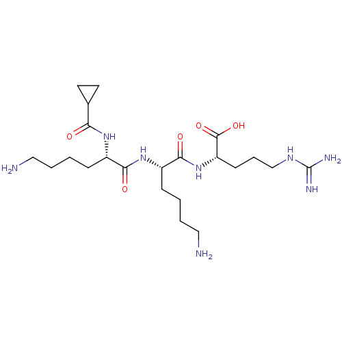 Chemical structure of BindingDB Monomer ID 50030457