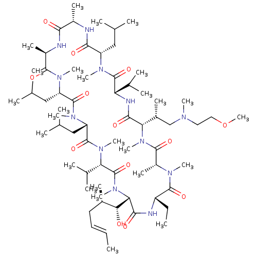 Chemical structure of BindingDB Monomer ID 50030534