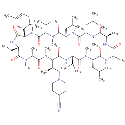 Chemical structure of BindingDB Monomer ID 50030535