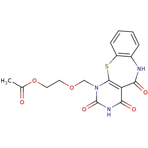 Chemical structure of BindingDB Monomer ID 50030543