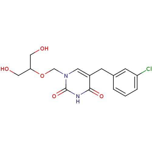 Chemical structure of BindingDB Monomer ID 50030999