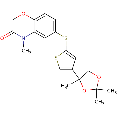 Chemical structure of BindingDB Monomer ID 50031125