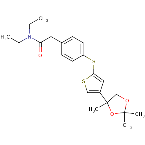 Chemical structure of BindingDB Monomer ID 50031127