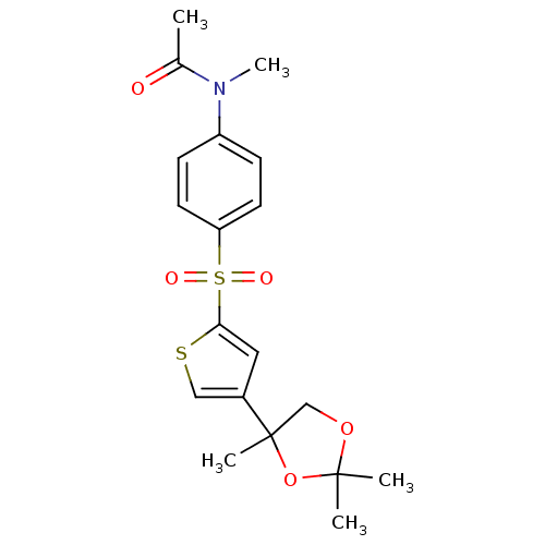 Chemical structure of BindingDB Monomer ID 50031129