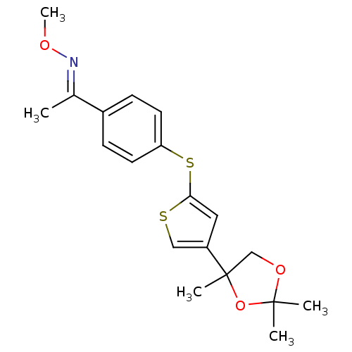 Chemical structure of BindingDB Monomer ID 50031134