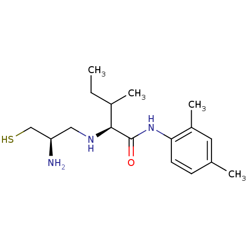Chemical structure of BindingDB Monomer ID 50031175