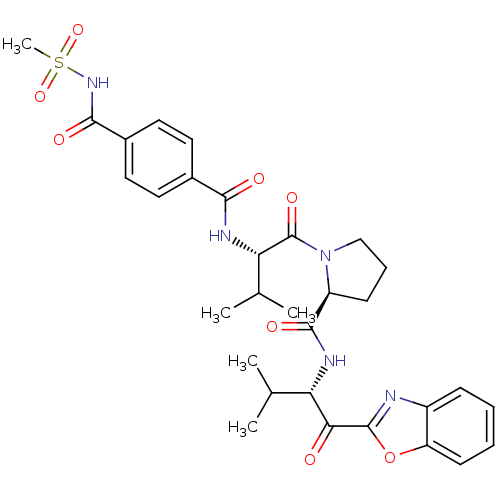 Chemical structure of BindingDB Monomer ID 50031190